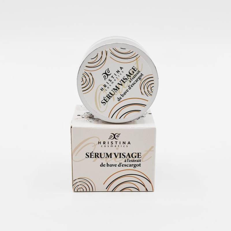 SÉRUM 100 % NATUREL À LA BAVE D’ESCARGOT – COLLAGÈNE & ÉLASTINE