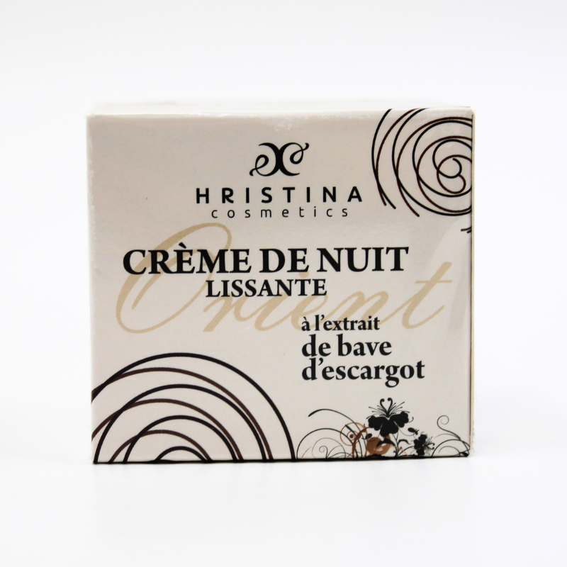 Crema notturna 100% naturale con snail drool