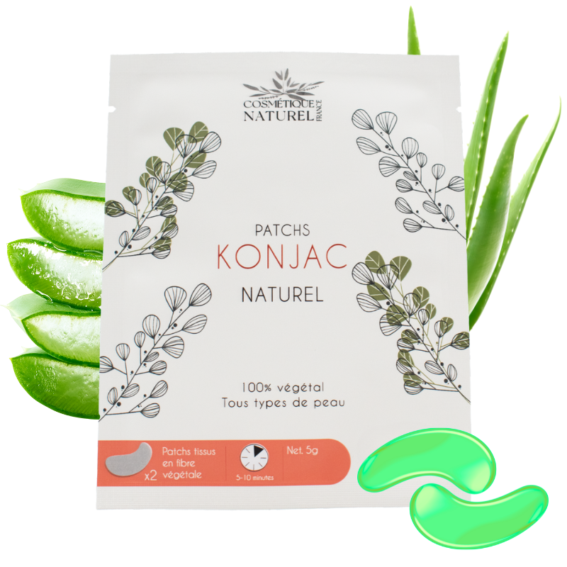 Patch di contorno occhi a Konjac e Aloé Vera