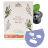 Face Mask at Konjac e Estratto di Blueberry