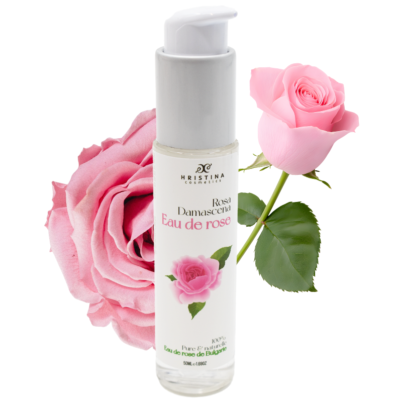 Damasco Rose Floral Water - 100% naturale e puro 50 ml
