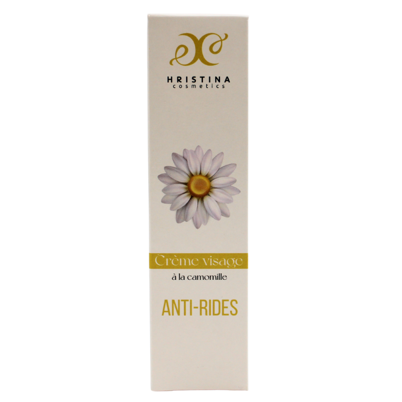 CRÈME VISAGE ANTI-RIDES– 100 % NATURELLE 50 ML
