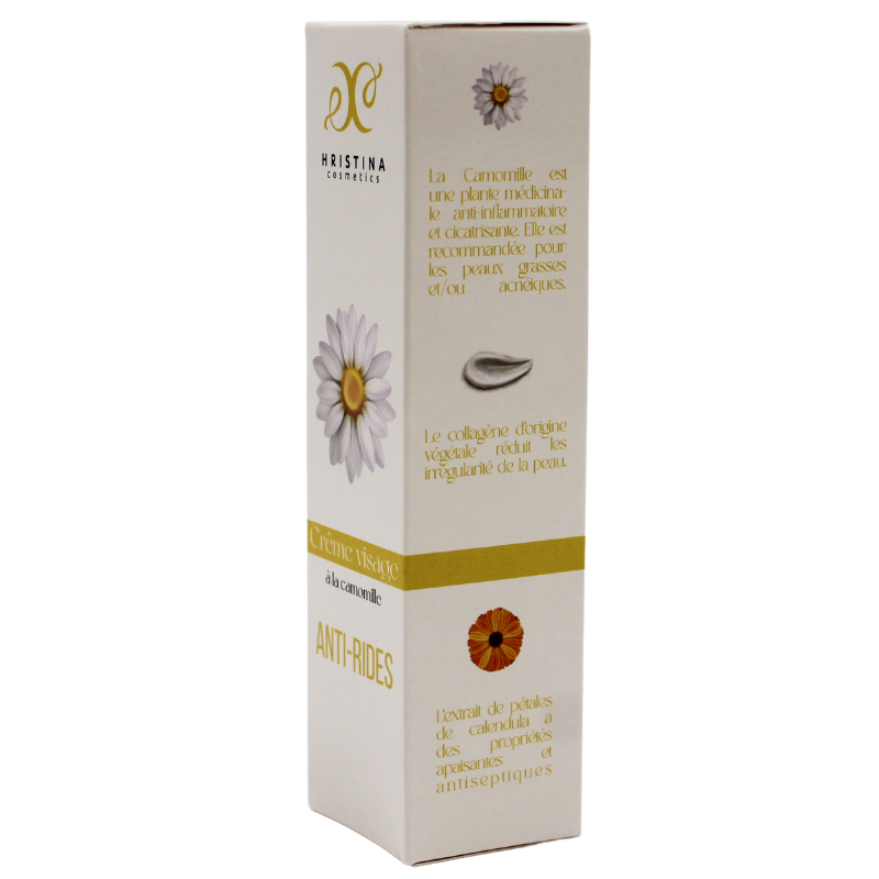 CRÈME VISAGE ANTI-RIDES– 100 % NATURELLE 50 ML