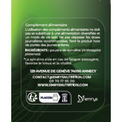 CURE 6 MOIS SPIRULINE BIO