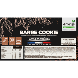 BARRE COOKIE CHOCOLAT NOIR