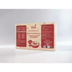 PORRIDGE POM'CANNELLE (BOX DE 5 SACHETS)