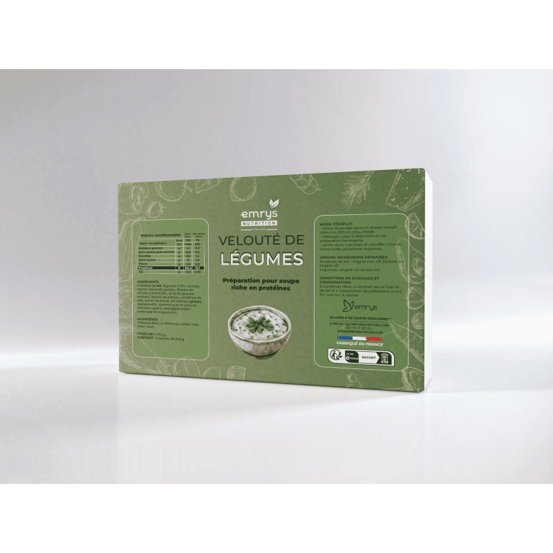 VELOUTÉ DE LÉGUMES EMRYS NUTRITION (BOX DE 5 SACHETS)
