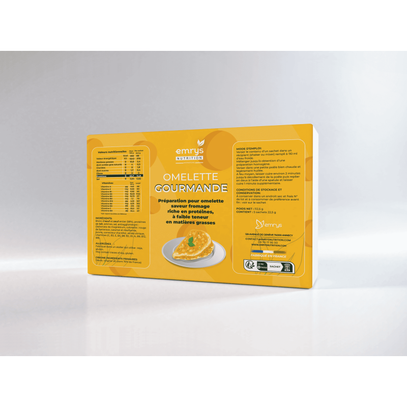 OMELETTES GOURMANDES (BOX DE 5 SACHETS)