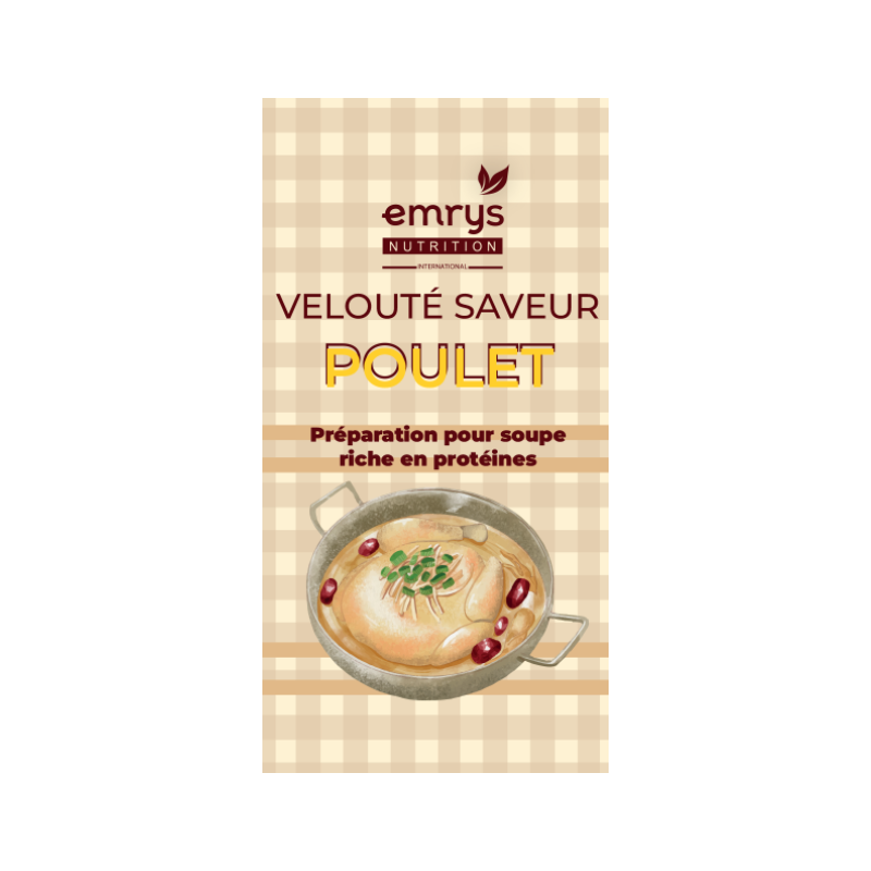 VELOUTÉ SAVEUR POULET EMRYS NUTRITION (BOX DE 5 SACHETS)