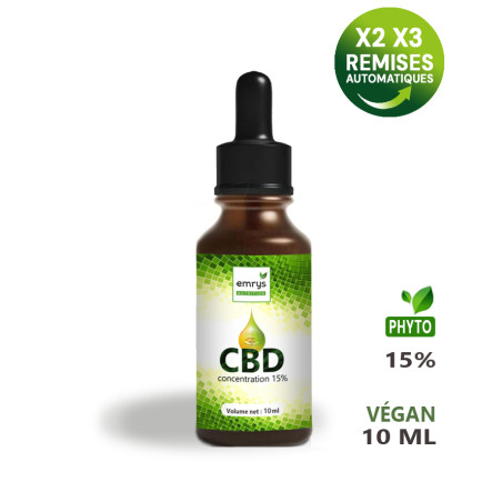 HUILE DE CBD 15%