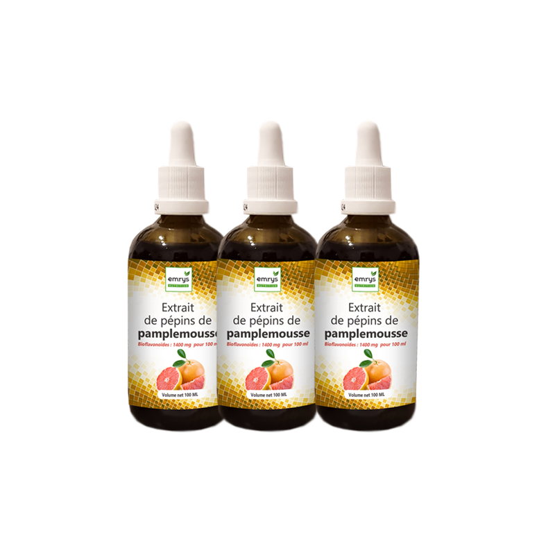 PACK 3 EXTRAITS DE PAMPLEMOUSSE