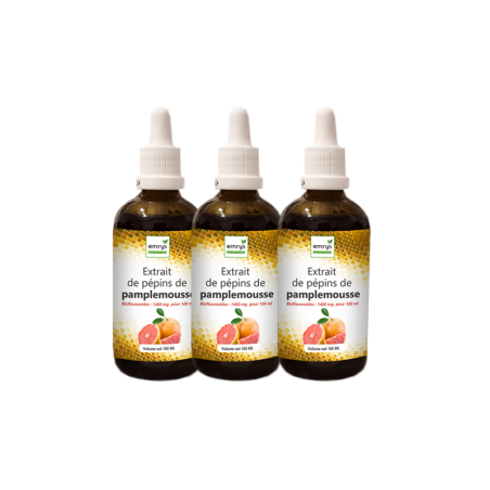 PACK 3 EXTRAITS DE PAMPLEMOUSSE