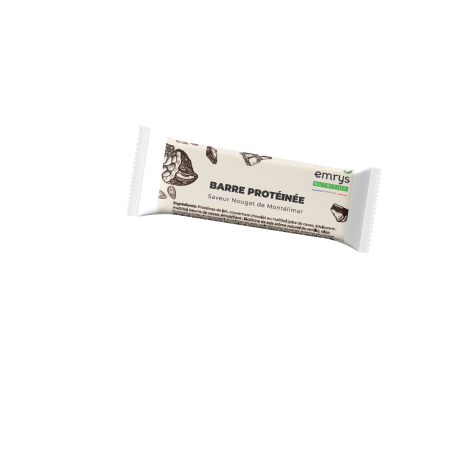 BARRES PROTÉINÉES SANS GLUTEN - SAVEUR NOUGAT DE MONTÉLIMAR