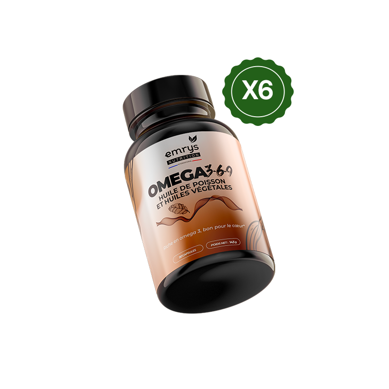 CURE 6 MOIS OMEGA 3-6-9 CURE 6 MOIS OMEGA 3-6-9